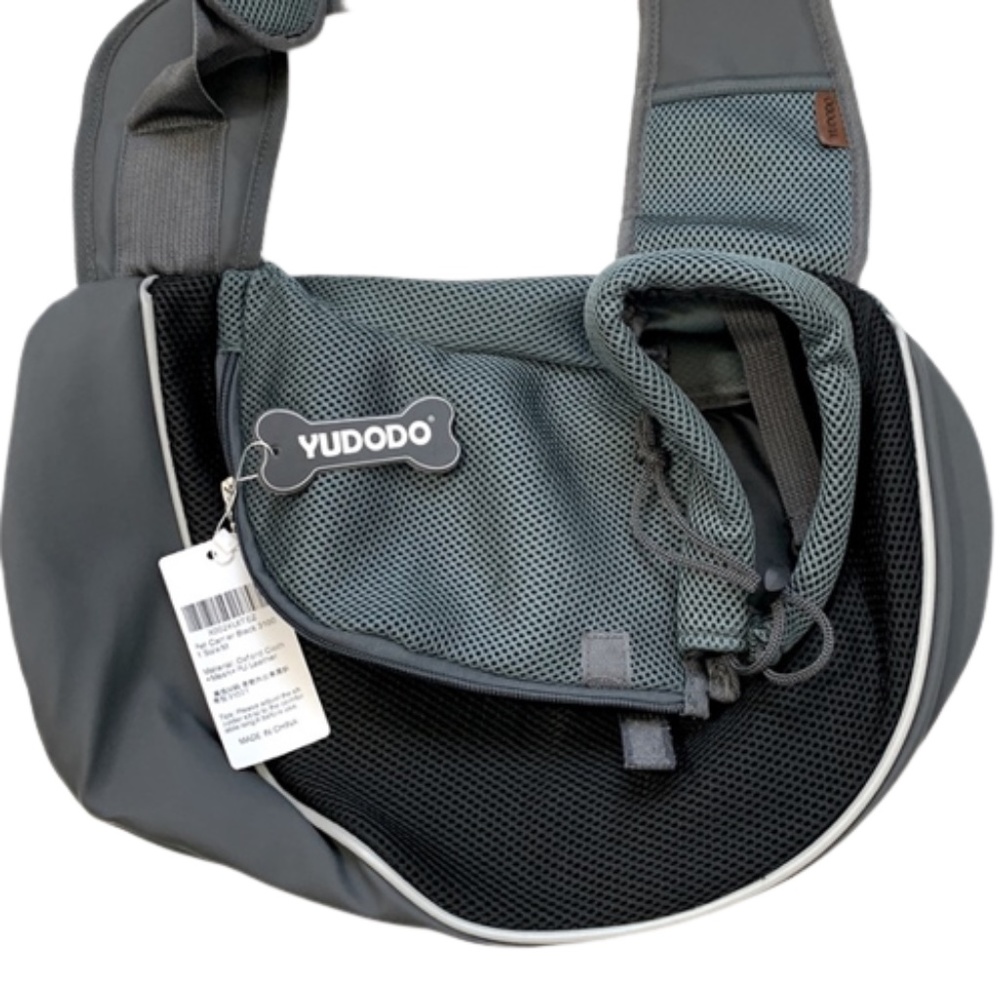 YUDODO Pet Dog Sling Carrier Breathable Mesh Travel Safe Sling Bag Carrier